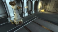 Hyperion Guard's statue