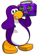 Purple penguin of 2012