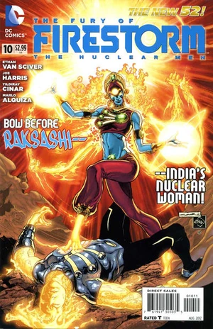 Cover for Fury of Firestorm #10