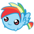 Free rainbow blitz chubbie icon by burningicedrops-d4x1mr6