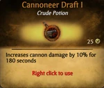 Cannoneer draft better