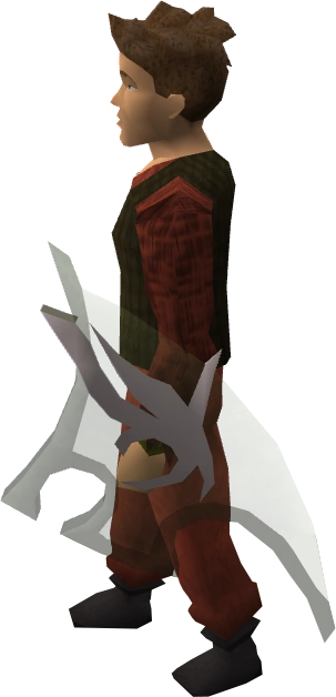 Lucky divine spirit shield equipped