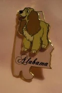 Alabama Pin