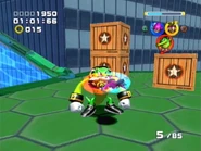 Team chaotix fire comb