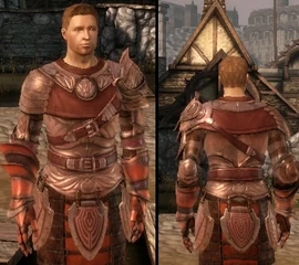 DAO Alistair Ceremonial Armor heavy chestpiece