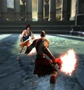 Perseus vs Kratos in God of War II