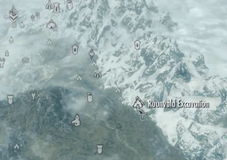 Ruunvald Excavation Map