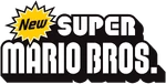 New super mario bros logo