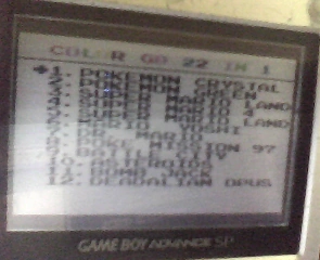 Menu 22