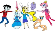 Fionna and cake characters