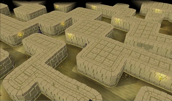 Sophanem Dungeon maze