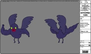 Modlesheet Zombie Candy Person -116 with Wings, Lips & Muscles - Special Colo