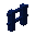 Blue Metal Post