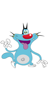 oggy drawing