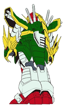 GF13-011NC Dragon Gundam Rear