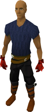 Dragon gauntlets equipped