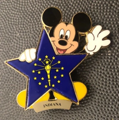 Indiana Flag Pin