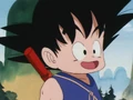 Goku excitied