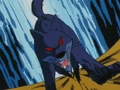 Yamcha shown as a wolf