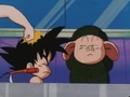 Bulma punching Goku