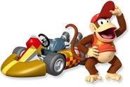 MKWii Diddy Kong