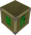 Green dragonhide set detail