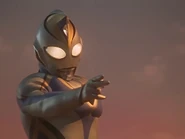 Imitation Ultraman Dyna finger