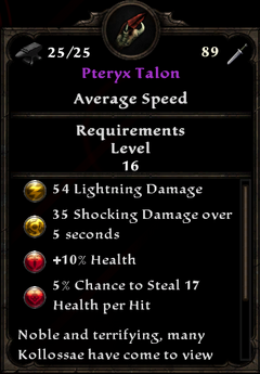 Sceptre Pteryx Talon
