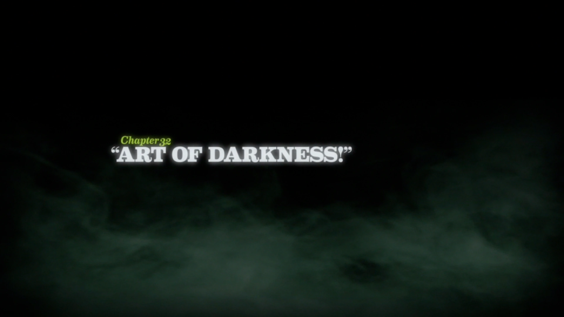 Art of Darkness! title card