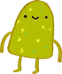Green Gumdrop Dude
