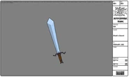 Modelsheet sharkssword