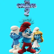The Smurfs 2 - Worlds International Poster