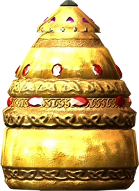 Golden urn