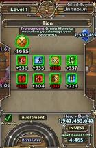 Transcendent Genie stats