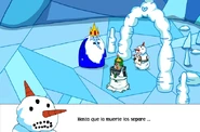 Rey helado tonto