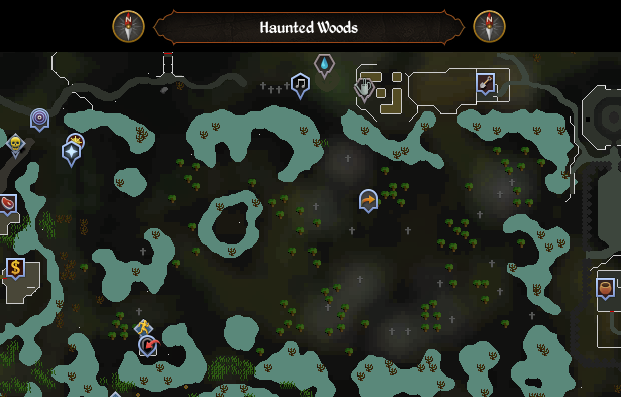 Haunted Woods scan