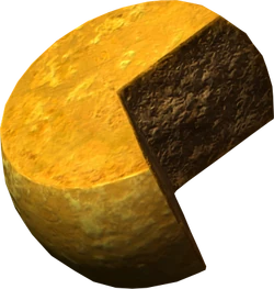 Sliced goat cheese