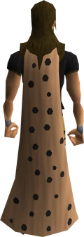 Spotted cape equipped
