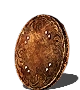 Large leather shield