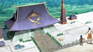 Toriko and Komatsu reaching Gourmet Shrine