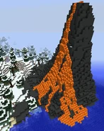 Minecraft Volcano