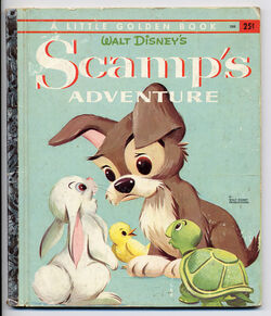 Scamps adventure little golden book