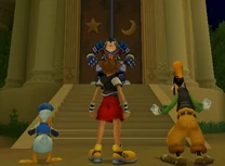 SoraDonaldGoofy meet Pete