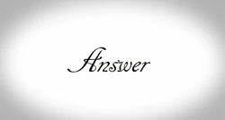 Answer