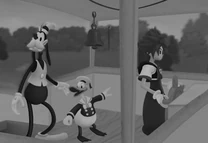 SoraDonald&Goofy SteamboatWillie