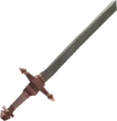 Basic decorative sword detail