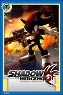 Shadow Hedgehog Card