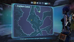 Borderlands2 fire totem 8 map