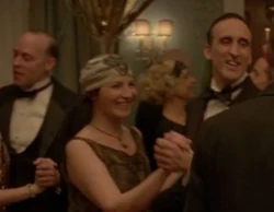 Damien's dancing partner
