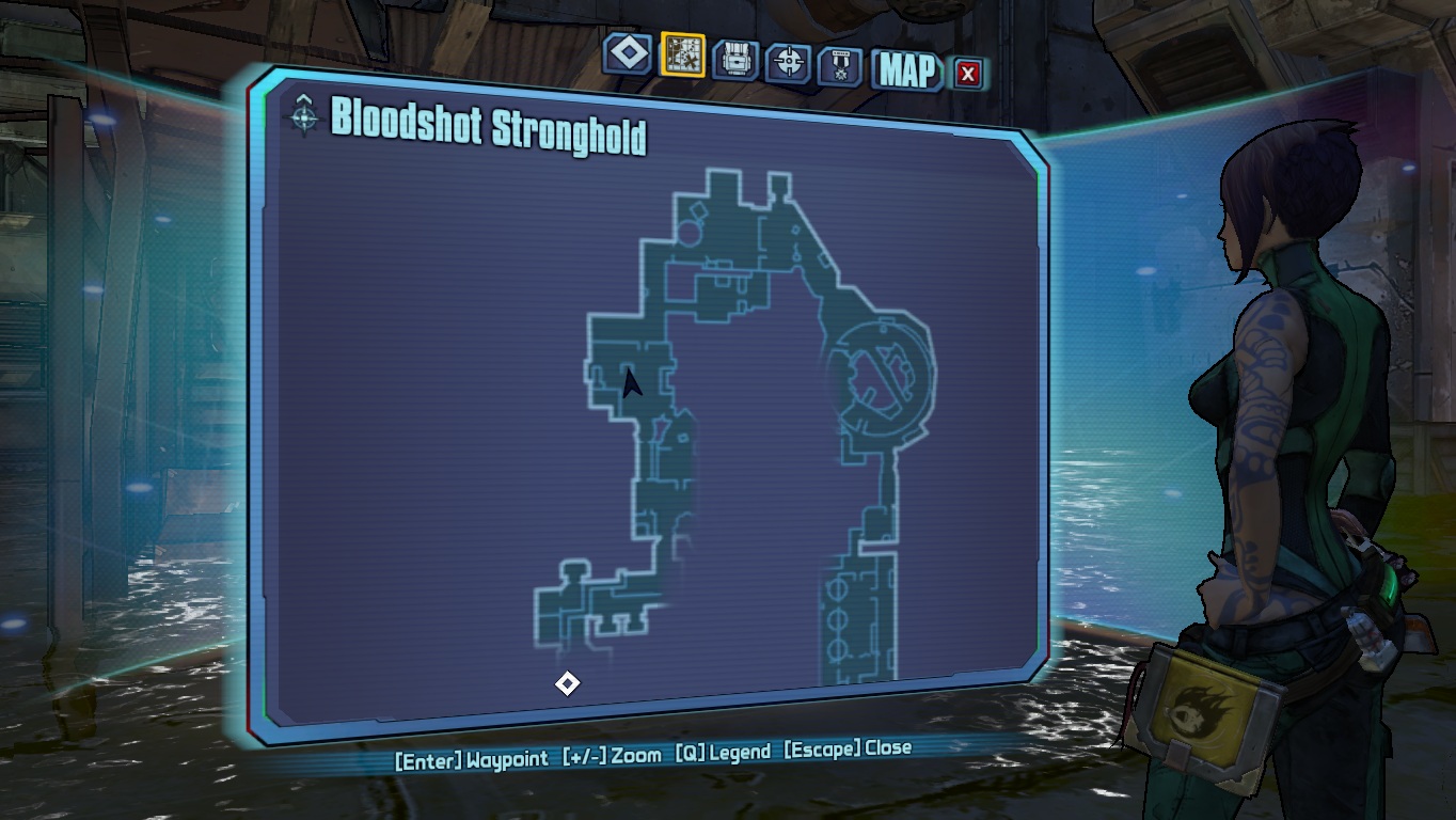 Borderlands Map